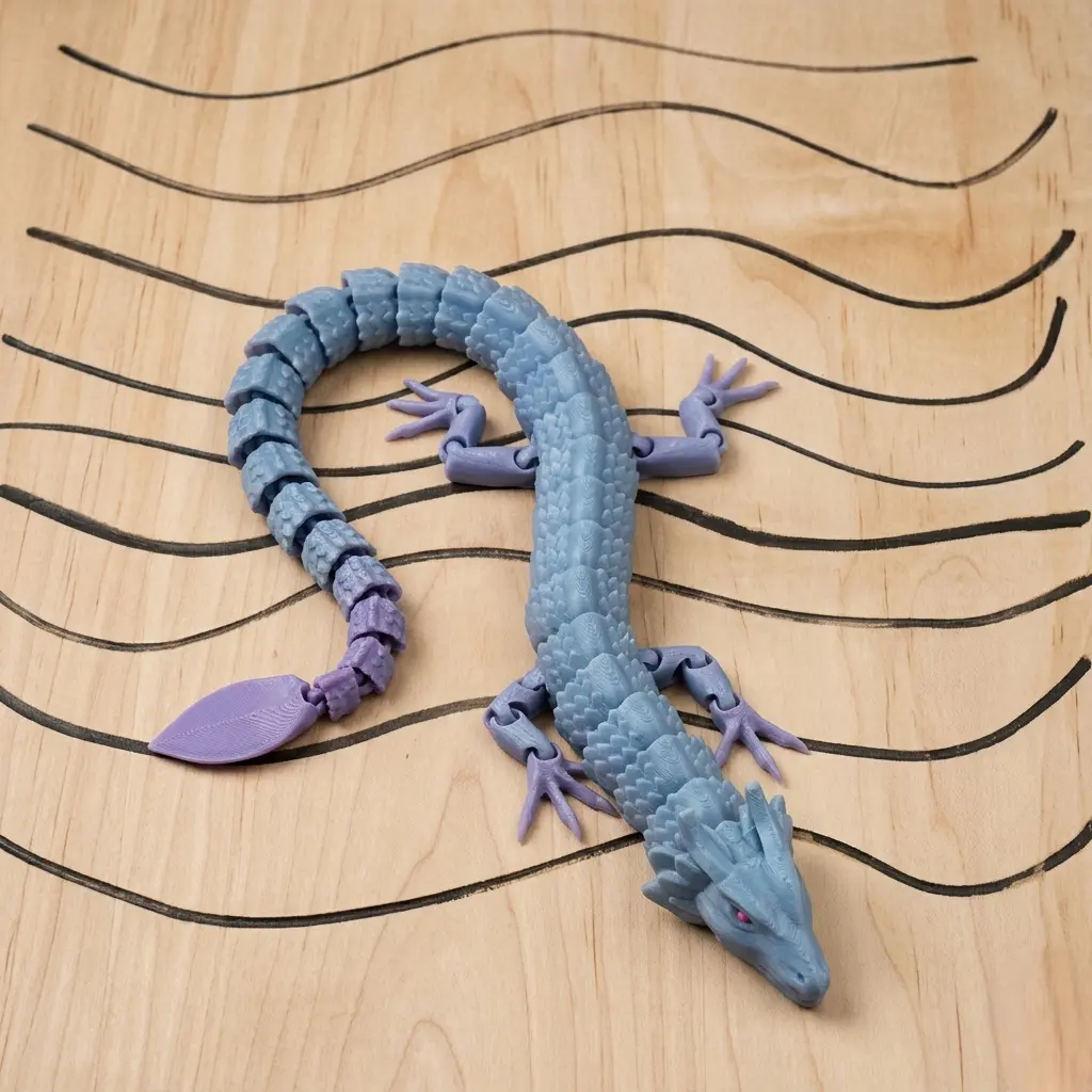 Articulated Dragon – Flexible Fantasy Model